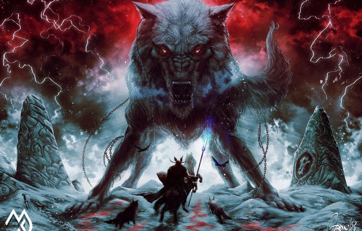 北歐神話中的最強王者——巨狼芬里爾，實力可以秒殺奧丁-第2張