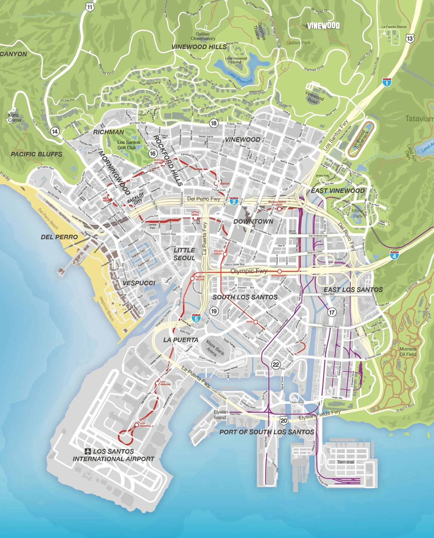 《GTA》系列地理志：洛圣都市-第7张