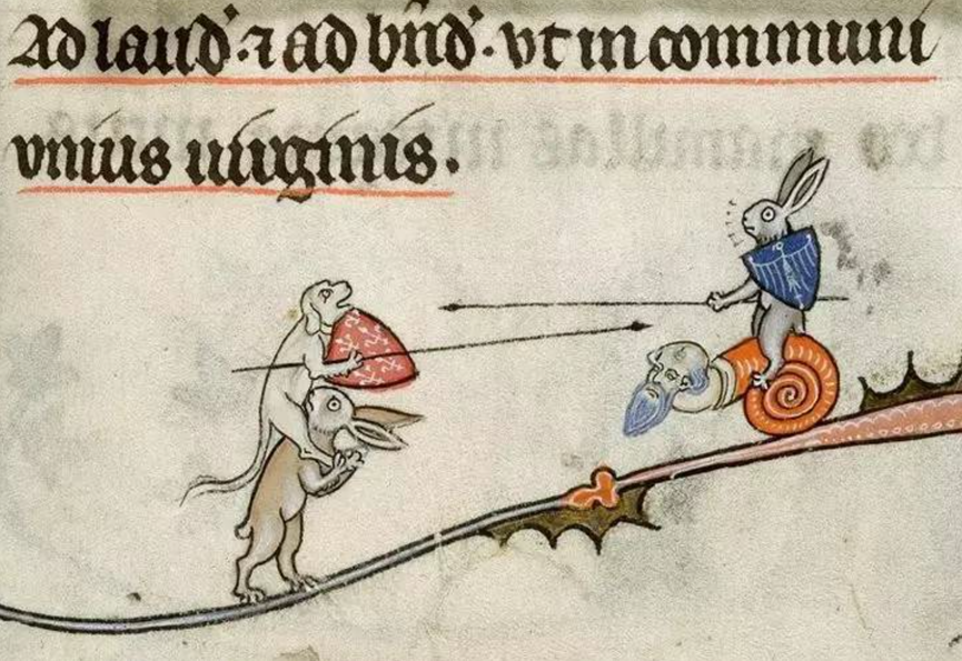 《神笔谈兵》：中世纪的怪诞“涂鸦”，名为雅俗共赏的艺术斗争-第3张