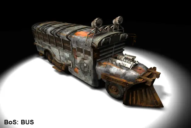 【輻射系列】鋼鐵的履帶滾滾向前——廢土坦克裝甲車輛簡介-第14張
