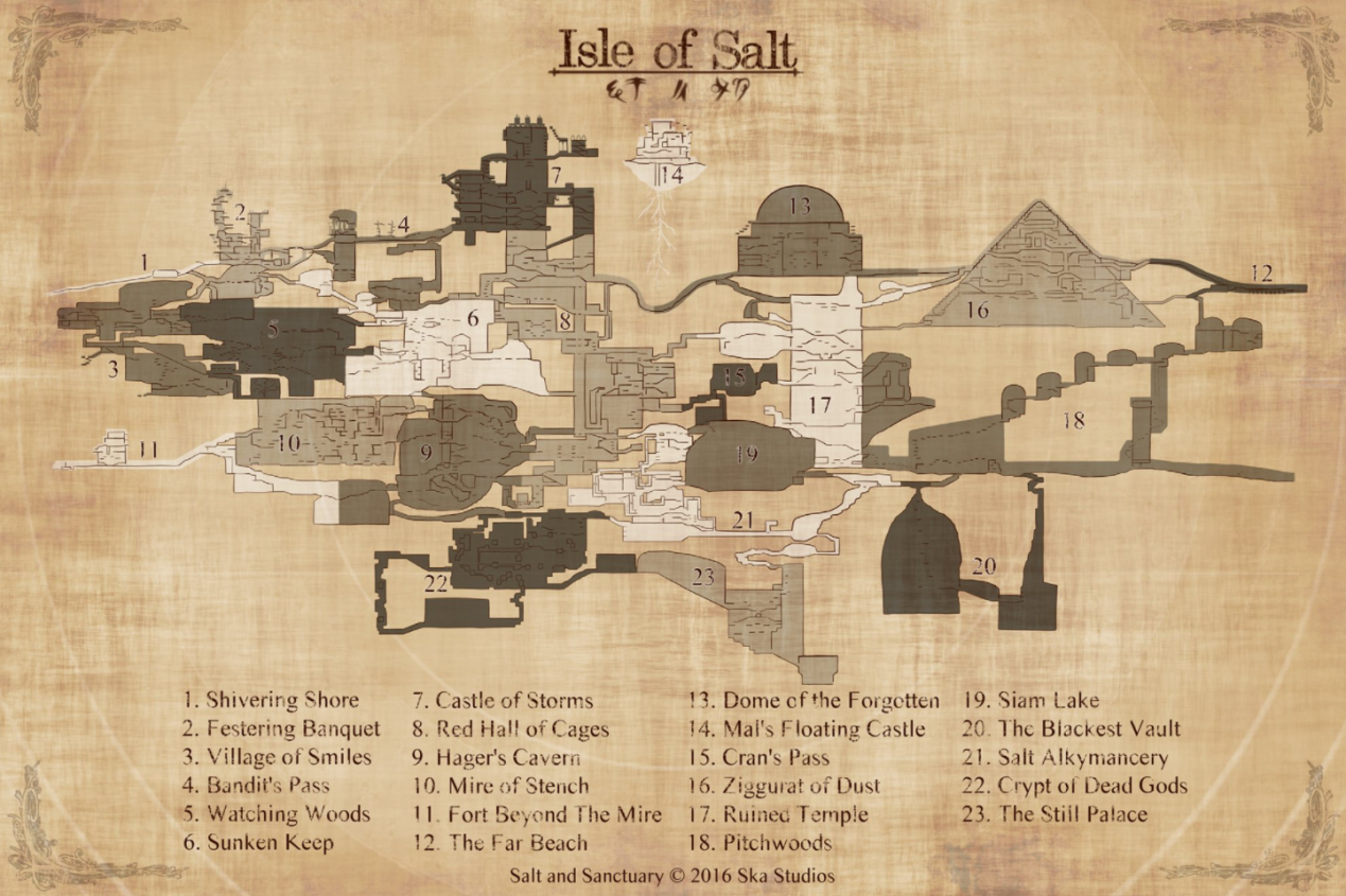 《鹽與避難所》：仍最好的2D類魂遊戲-第9張