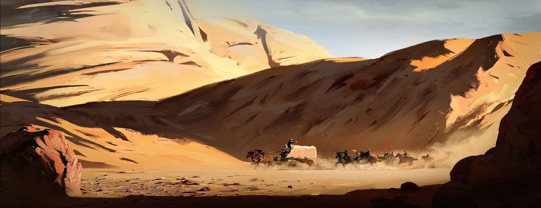 赏金奇兵3——漫天黄沙的西部荒野，绞尽脑汁的策略规划-第1张