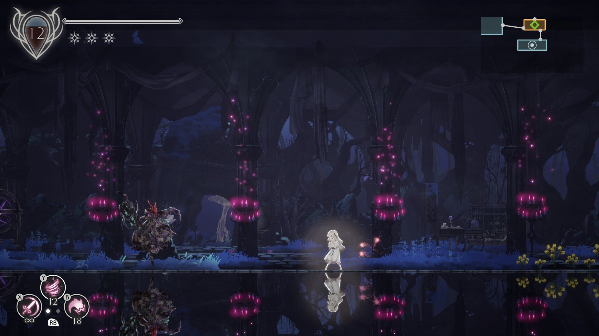 从《Ender Lilies》看游戏设计与美术风格的等级差-第6张