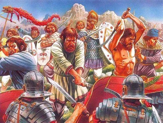 罗马全面战争兵种介绍：普通蛮子与蜜雪冰蛮——达西亚与不列颠-第5张