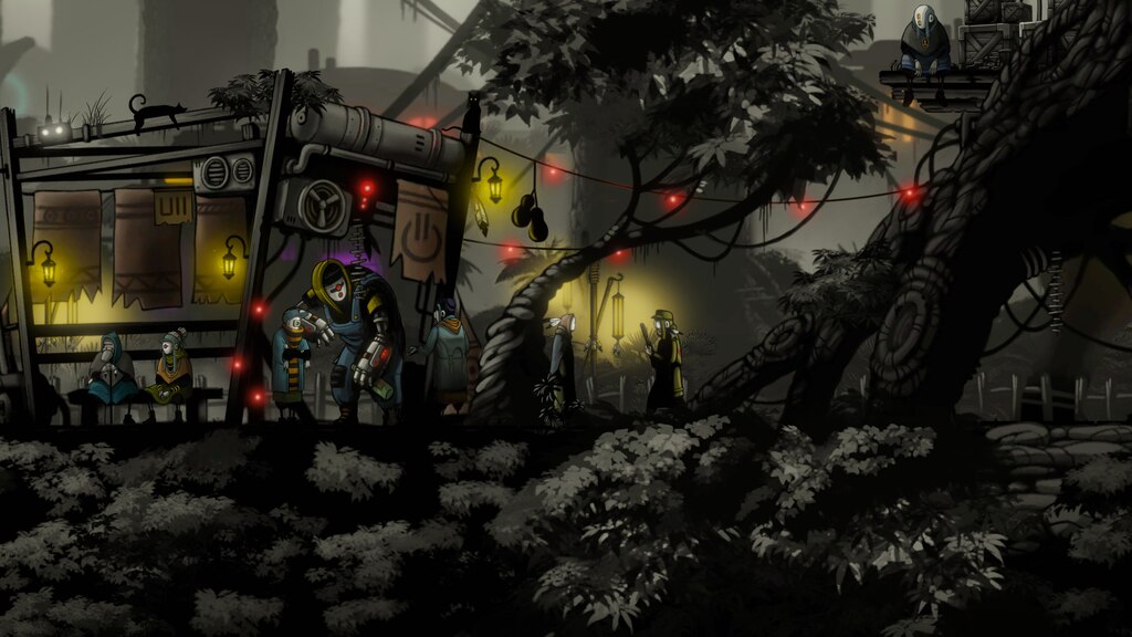 《巴別圖書館》：極其重視探索的暗黑賽博2D平臺潛行遊戲-第11張