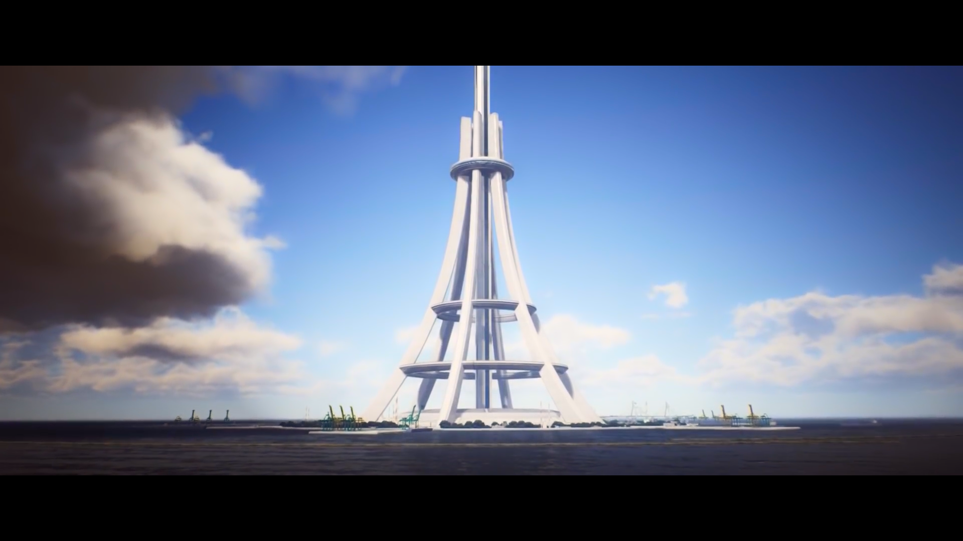 《流浪地球2》里的太空电梯，在游戏中是个什么样？-第4张