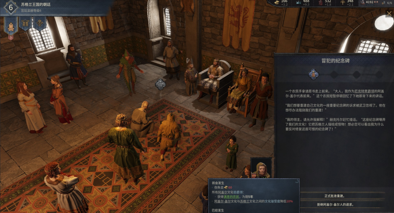 《十字军之王3》《皇家宫廷》DLC评测：宫廷玩法的再加强-第12张