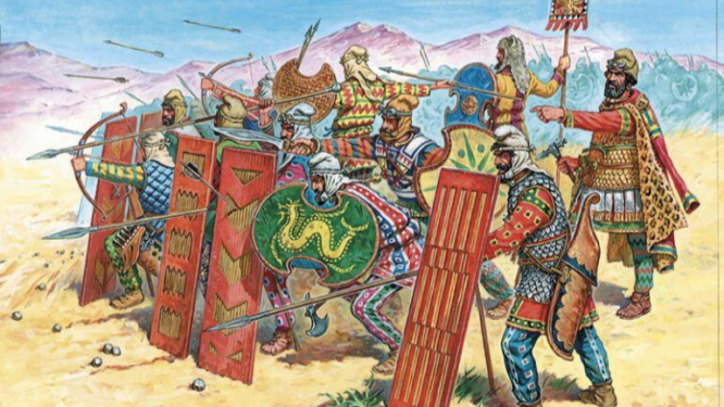 罗马全面战争兵种介绍：这个步兵就是逊啦——东方步兵